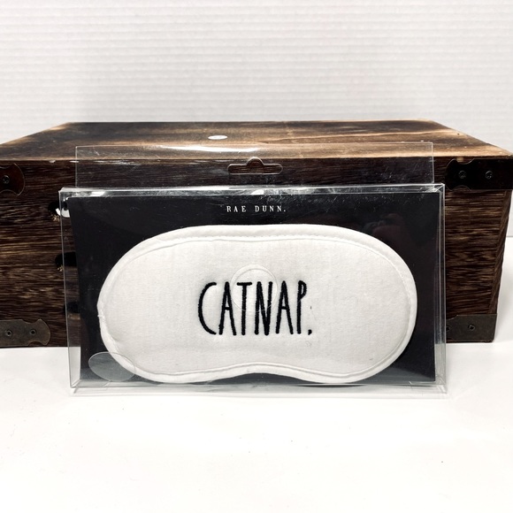 Rae Dunn CATNAP. sleeping mask NWT